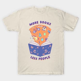 More books, less people T-Shirt